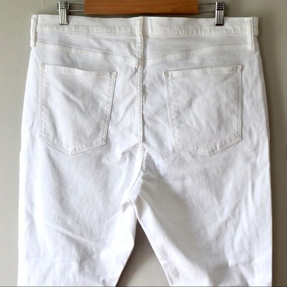 BANANA REPUBLIC High + Skinny Jean, White, Size 32 - Picture 10 of 13